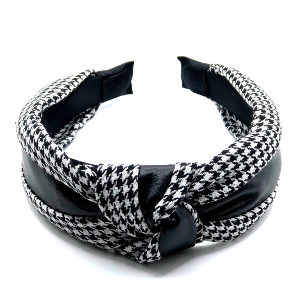 Black Bohemian Knot Headband